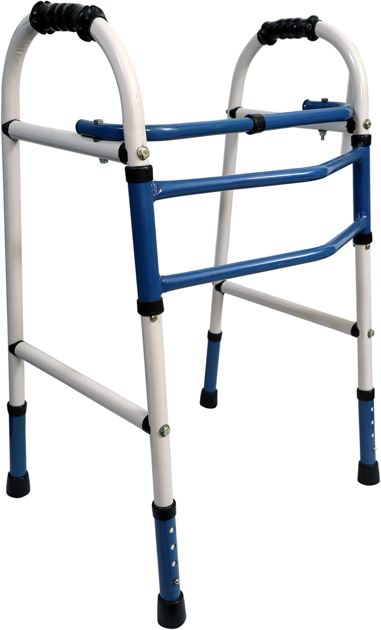 UR Care Folding Portable Walker Height Adjustable