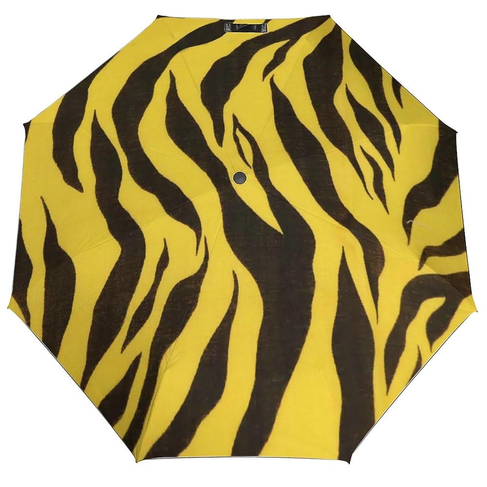 Amazon | 折りたたみ傘 ワンタッチ トラ柄 2022年の干支 虎柄