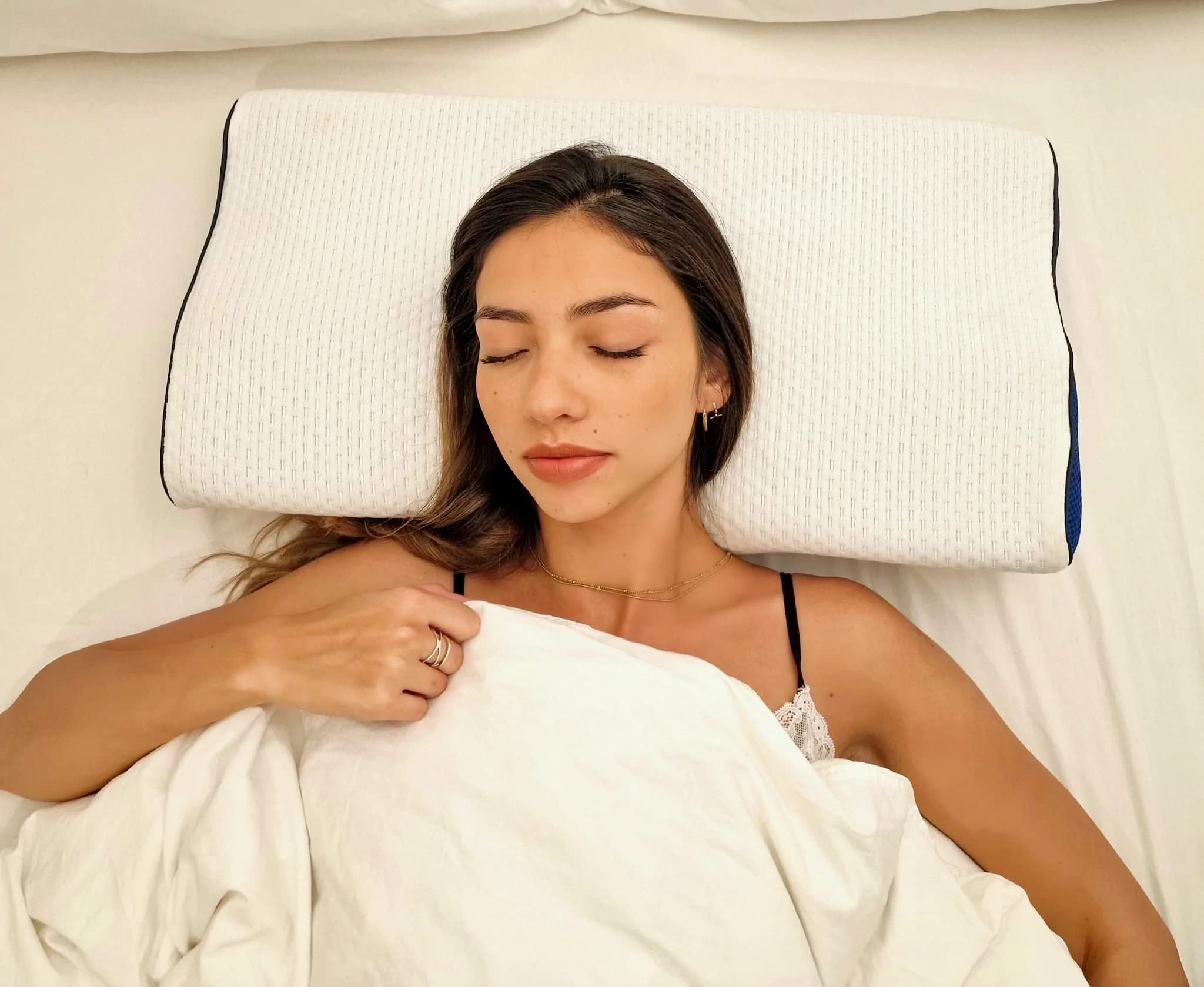 Orthopädisches Kissen Recovery Pillow, ergonomisches Seiten- und Nackenkissen, Memory Schaum
