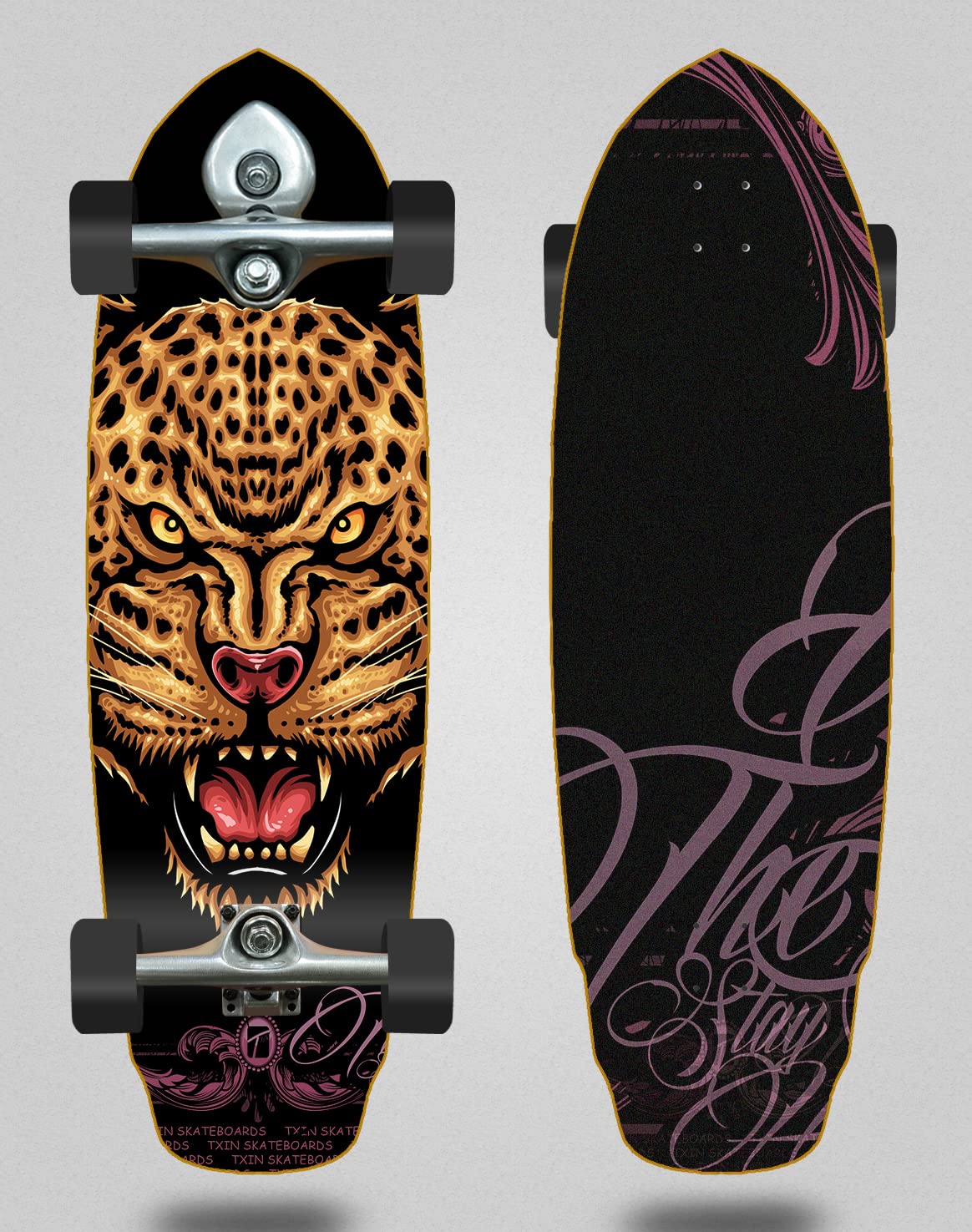 Txin Surfskate Complete with Buri Surf Skate Trucks - Jaguar 32