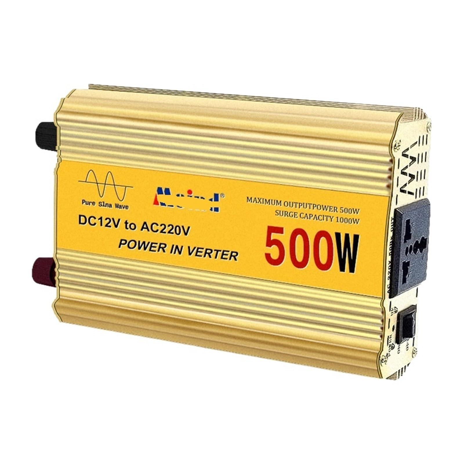 Onduleur hors réseau 500W pure sinus convertisseur 24V 110V contre les coupures de courant