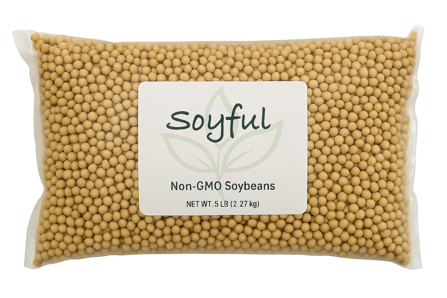 Non GMO Soybeans 7Lbs. Grown 100% in USA, Soy Beans Dry for Tofu and Soy Milk, Soybean Dry in Bulk, Identity Preserved (IP)