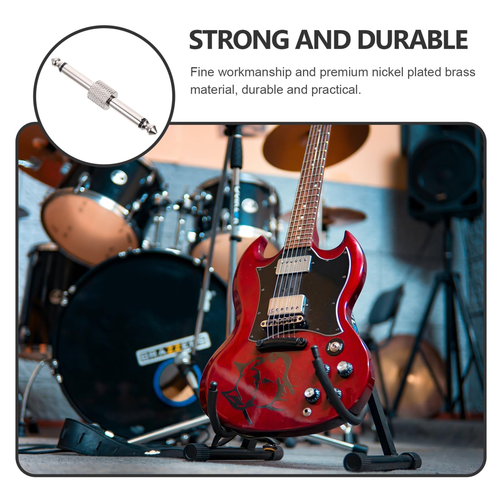 ibasenice 15stücke Gitarren Effektpedal Adapter Audio Kupplungen Für Effektive Pedalboards Platzsparend Und Langlebig Für Verlustfreie Signalübertragung