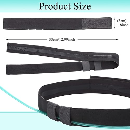 Miniatura 2 de Tondiamo Cánula de oxígeno nasal de 3 unidades, protector de oído gris oscuro, diadema de cánula, cómodos protectores de oídos para tubos de