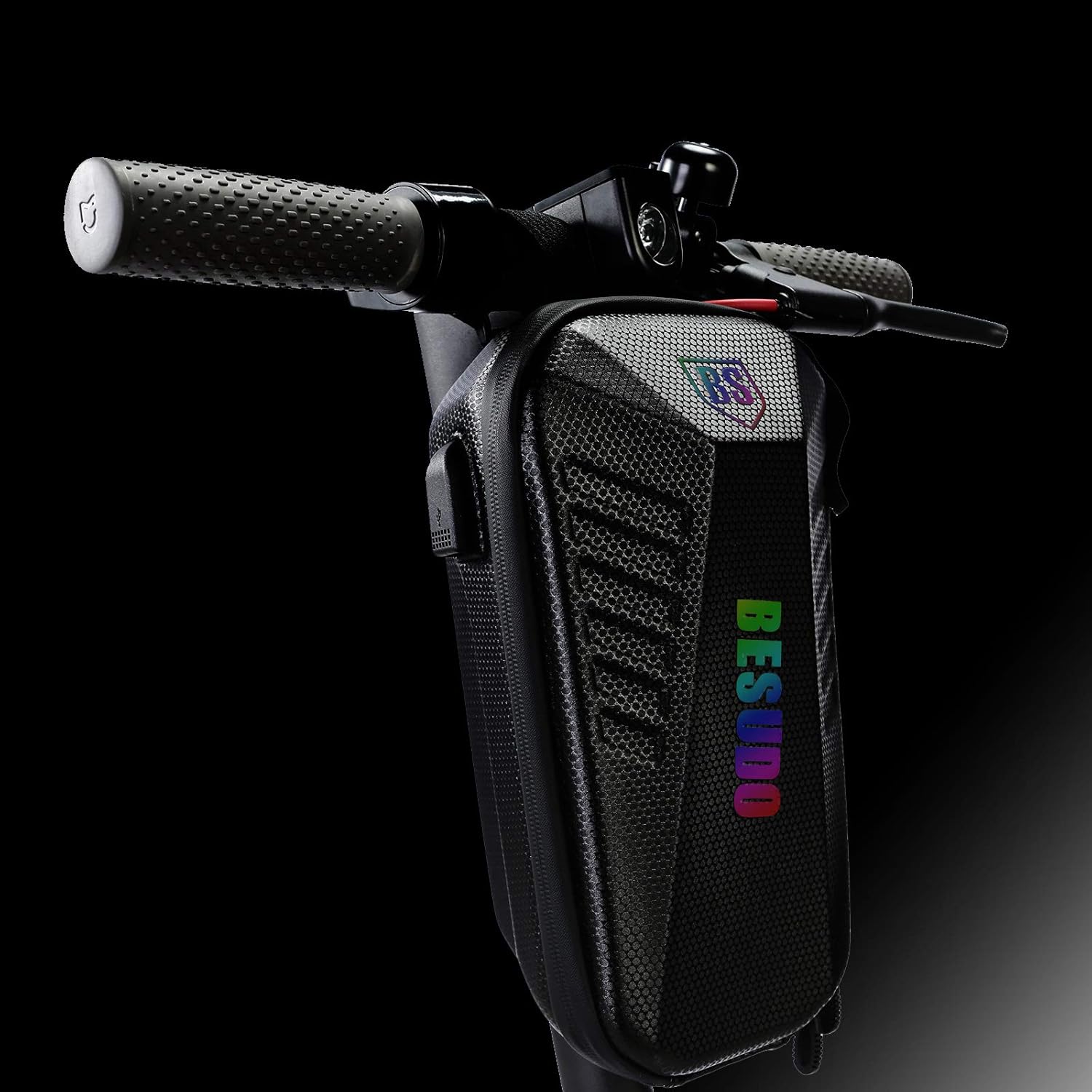 Besudo E Scooter Bag, Waterproof Scooter Handlebar Bag, 2L/3L Roller Bag, Ideal Storage Bag for E Scooter Accessories
