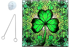 Saint Patrick's Day Shamrock Decor Suncatcher