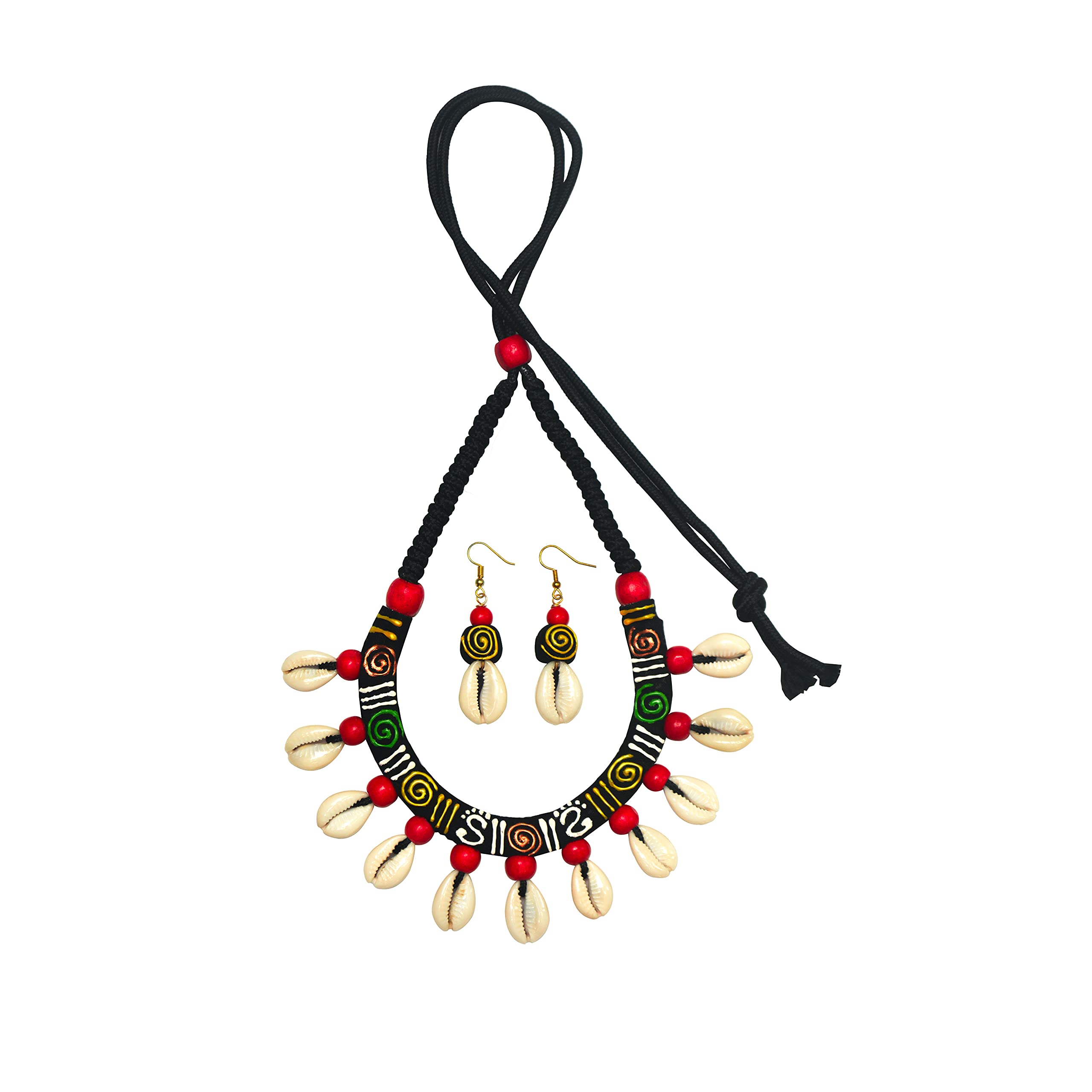 See full amazon price history chart for Karukala Black and Multicolour Copper Kaudi Fully Handmade Handicraft Necklace for Women Karukala Black and Multicolour Copper Kaudi Fully Handmade Handicraft Necklace for Women (B07KVN5YSL) Amazon Price History, Amazon Price Tracker