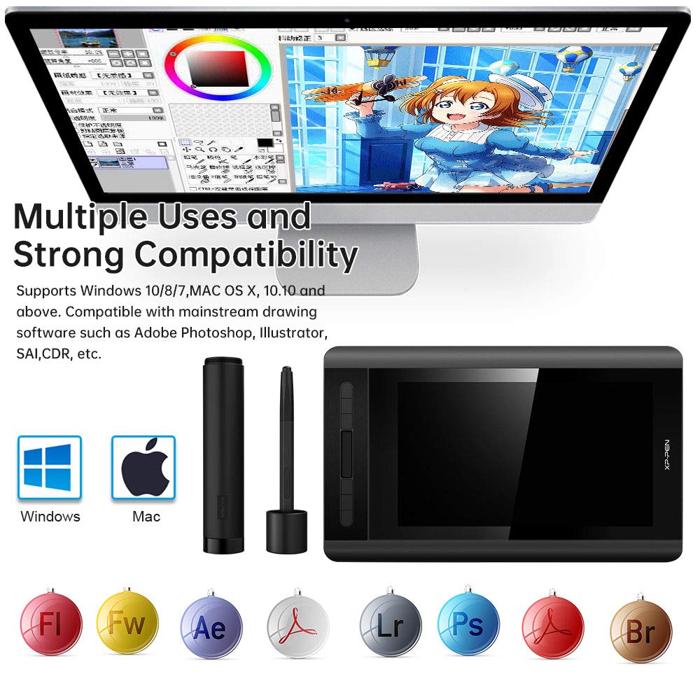 Amazon | XP-PEN Artist12 グラフィックタブレット 11.6インチ