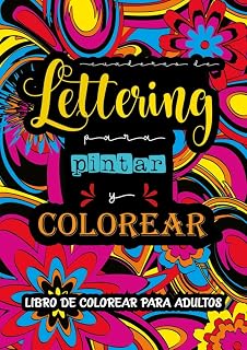 Lettering. Pintar y Colorear
