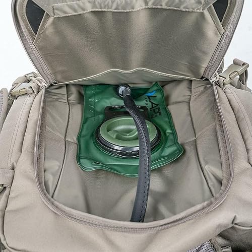 Miniatura 6 de LA Police Gear Atlas - Mochila táctica de 24 horas para hombres o mujeres, mochila de senderismo grande, mochila de caza, mochila de insectos, Verde