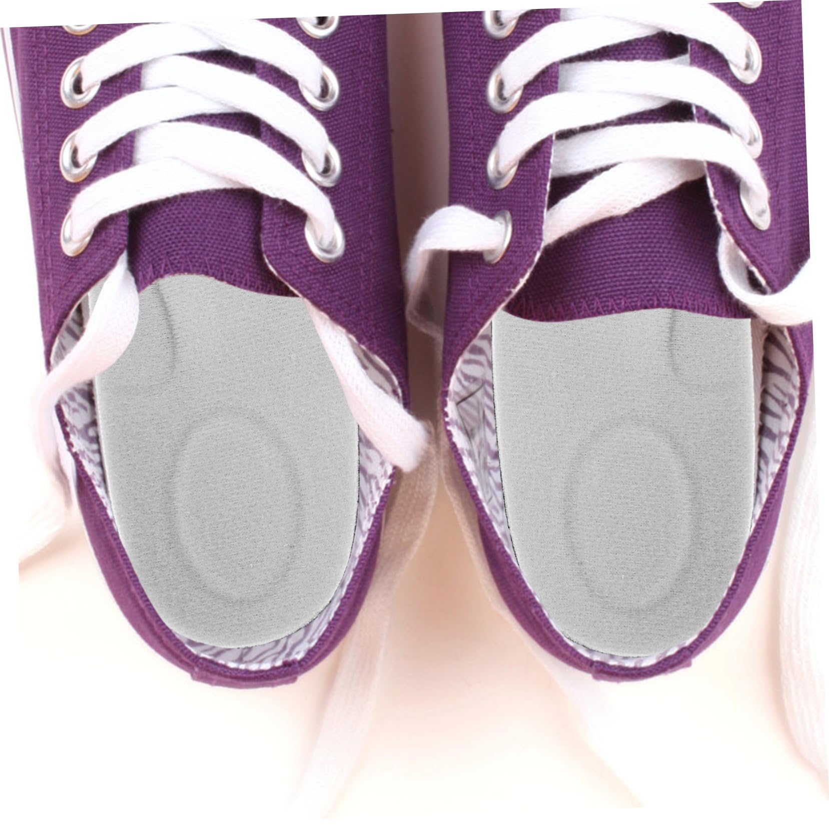 FRCOLOR 3 Stück Paar Schuhpolster erhöhen Einsätze erhöhen Fersenheber-Einlegesohlen Lift-Einlegesohle Hebeeinsätze zunehmen erhöhung Frauen größere Pads Höhe erhöhen Einlegesohle Grey