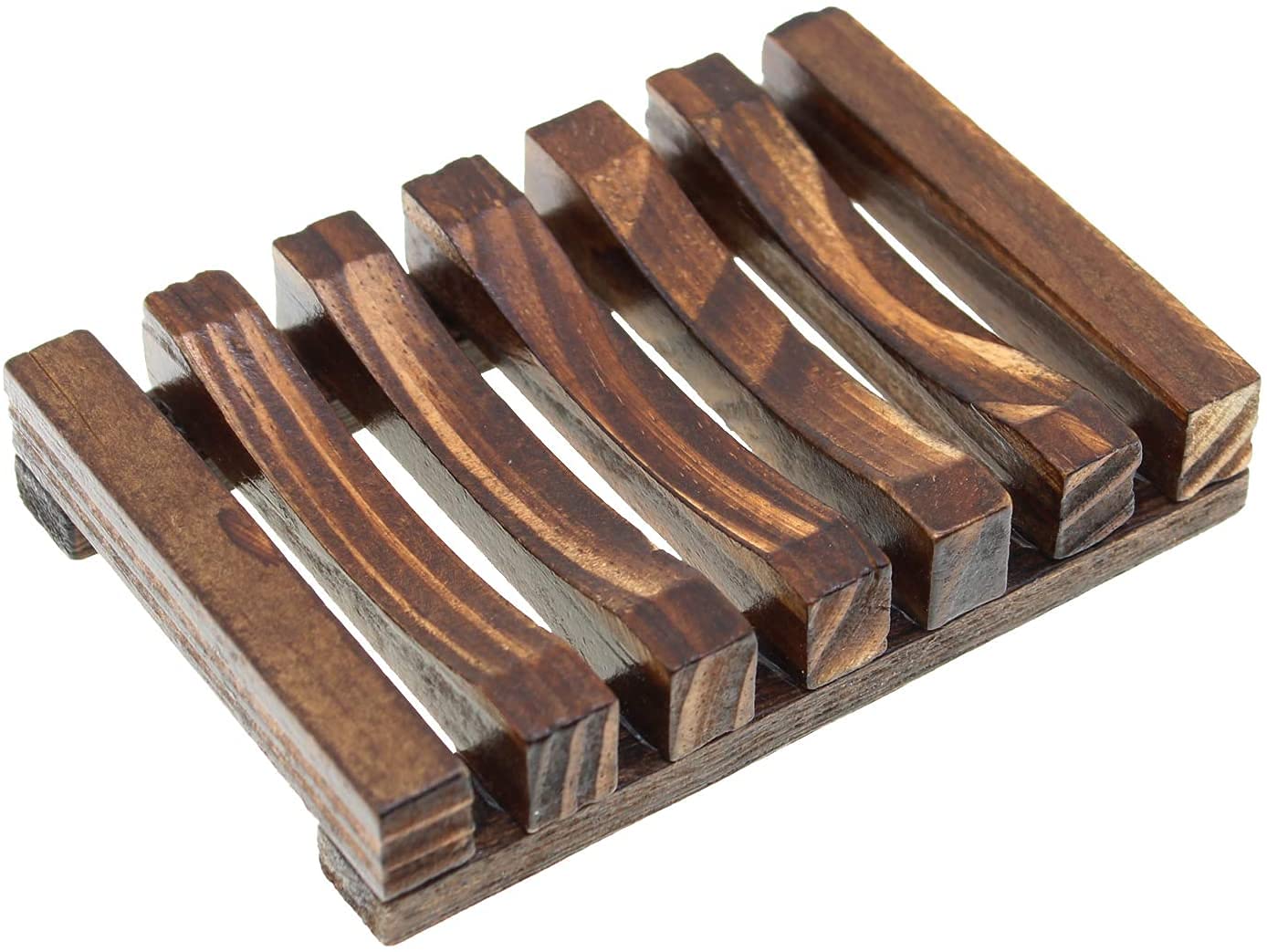 ODEJIA Soap Tray, Wooden Soap Dish, Soap Case Holder for Bathroom Shower Waterfall Drainer Kitchen, Keep Soap Dry & Easy to Clean (Brown, Wood) (B09V57YQTG) Amazon Price History, Amazon Price Tracker