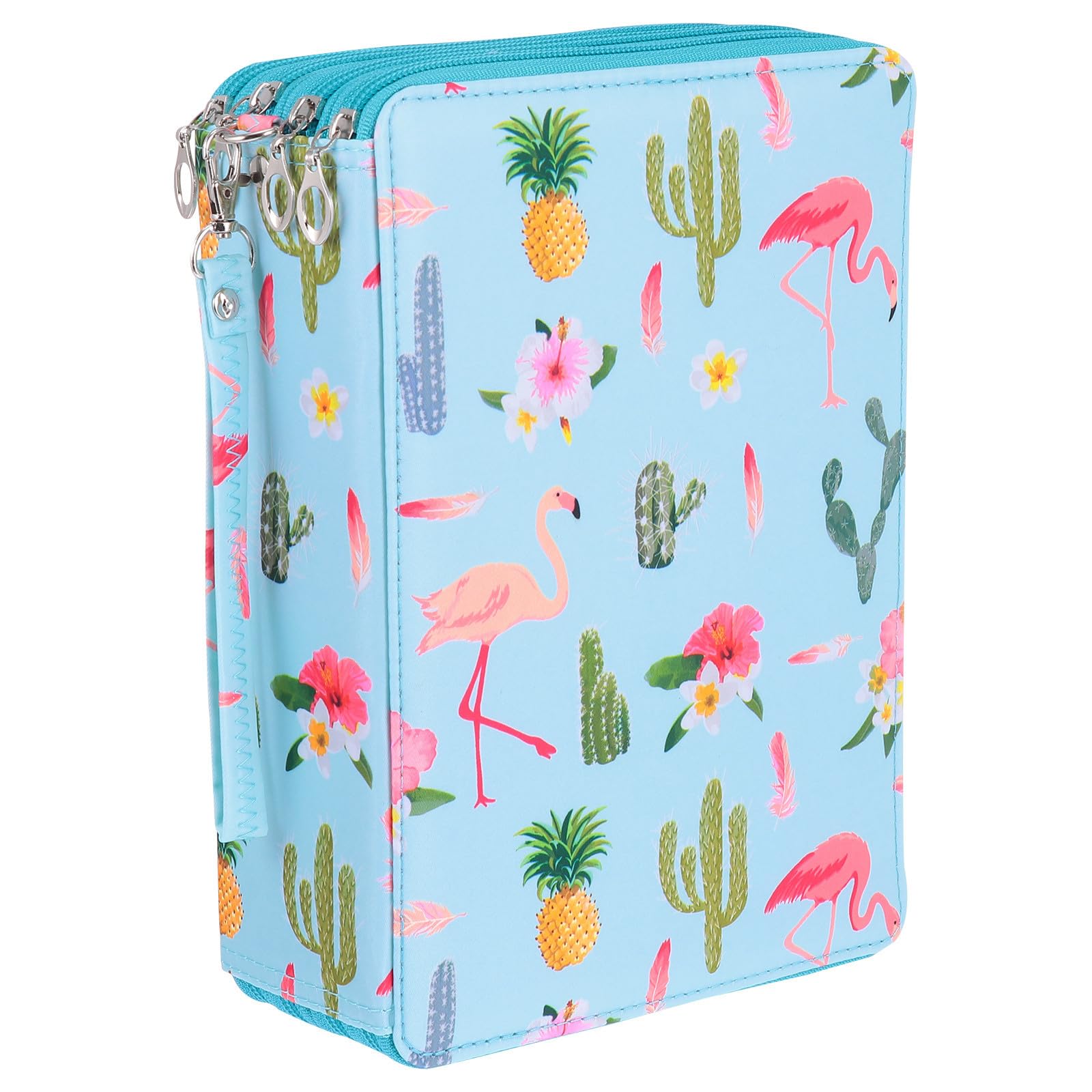iplusmile Estuche para Lápices de Dibujo Bolsa de Papelería de Oxford Gran Capacidad y Cremallera Suave y Almacenamiento Práctico Adecuado para Decoracion Colegio