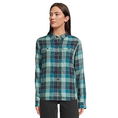 L.L.Bean Fleece Lined Flannel Shirt Women