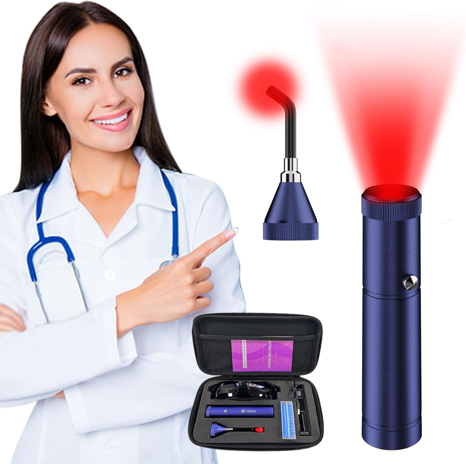 Tashi Red Light Therapy Device, Cold Sore Canker Sore