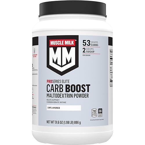 Muscle Milk Carb Boost, Maltodextrin Powder, Complex Carbohydrates, NSF Certified