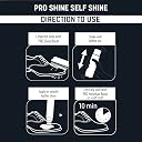 PRO Self Shine Liquid Polish Combo (Pack of 3) | Contains Carnauba Wax for Instant Shine | Shoe Polish for Smooth Leather | Shoe Polish Combo of Black, Brown, and Neutral | (75ML) gallery image