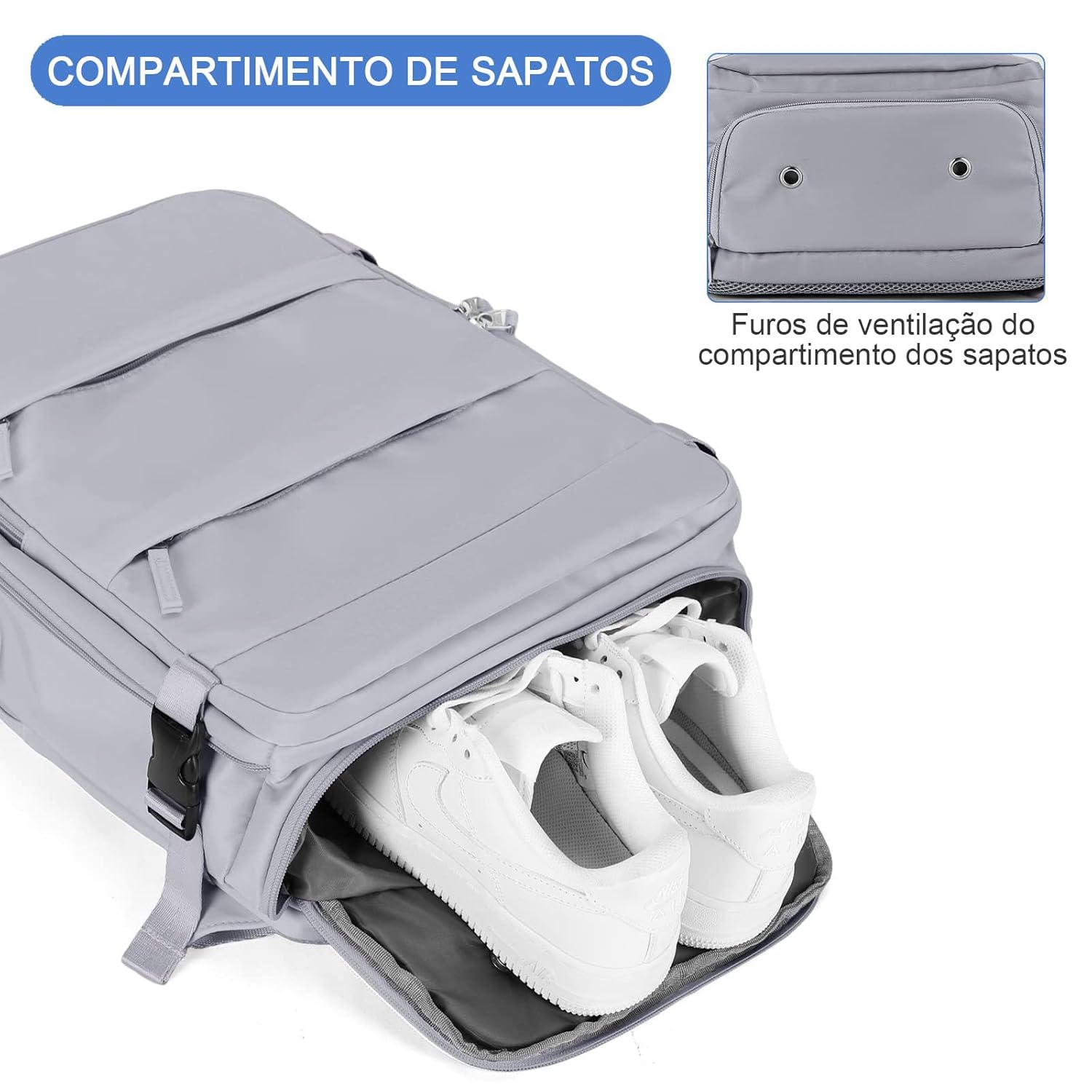 Mochila De Viagem Grande Impermeável, Com Porta Usb, Compartimento Para Sapatos, Bolsa Para Objetos úmidos, Mochila Para Notebook, Mochila Feminina em promoção! Veja a oferta e mais achadinhos de Bolsas 5 Hoje é o melhor dia para comprar Mochila De Viagem Grande Impermeável, Com Porta Usb, Compartimento Para Sapatos, Bolsa Para Objetos úmidos, Mochila Para Notebook, Mochila Feminina com aquele preço maroto! Promoção! Aproveite a oferta! 5