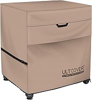 Vista 13 de ULTCOVER - Funda impermeable para mesa de preparación de 30 pulgadas Keter Unity pequeña portátil, cubierta de estación de preparación para gabinete