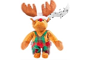 Twerking Rudolph The Red-Nosed Reindeer: Christmas Singing Dancing Plush Toy