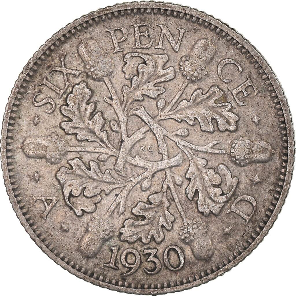 Australia - 6 Peniques (1951) - Jorge VI - KM #45 - [VF ] Plata - SNB Numismática