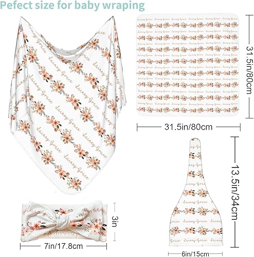 Miniatura 3 de Mantas de bebé personalizadas para niños y niñas, manta de bebé personalizada con nombre, regalos de bebé personalizados, mantas de bebé de