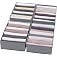 Coorganisers 4 Packs T-shirt Drawer Organizers for Clothing,8 Grids Compartment Wardrobe Storage Box, Washable Clothes Organi