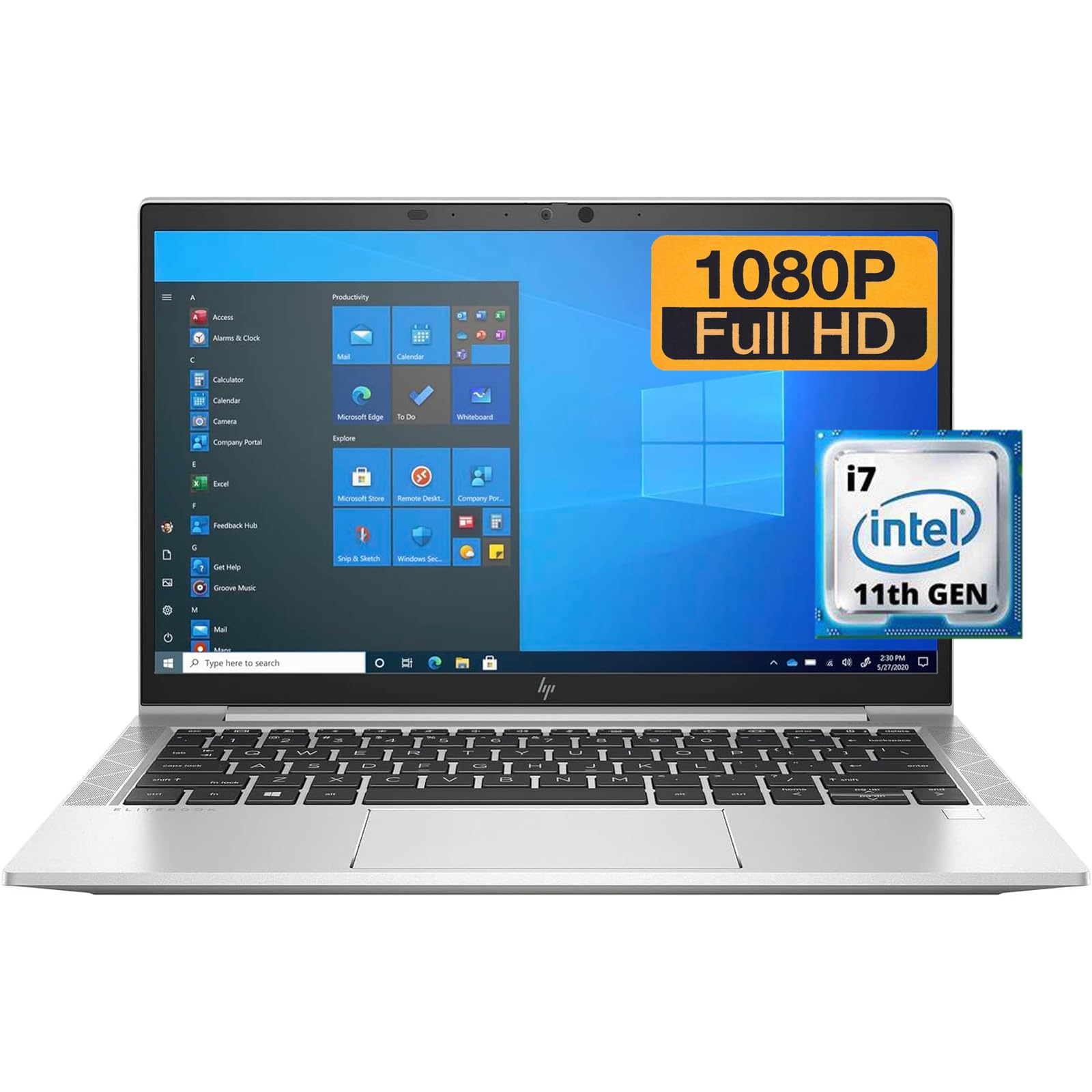 HP EliteBook 830 G8 Laptop i7, 13.3in FHD Business Computer 830 G8