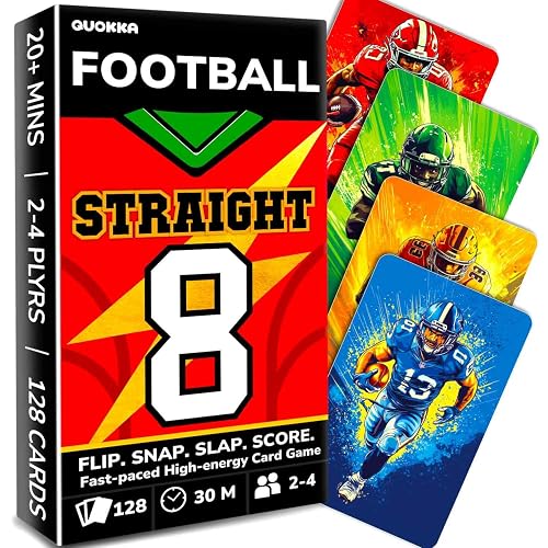 Quokka Football Fast-Paced Card Game for Kids & Adults –