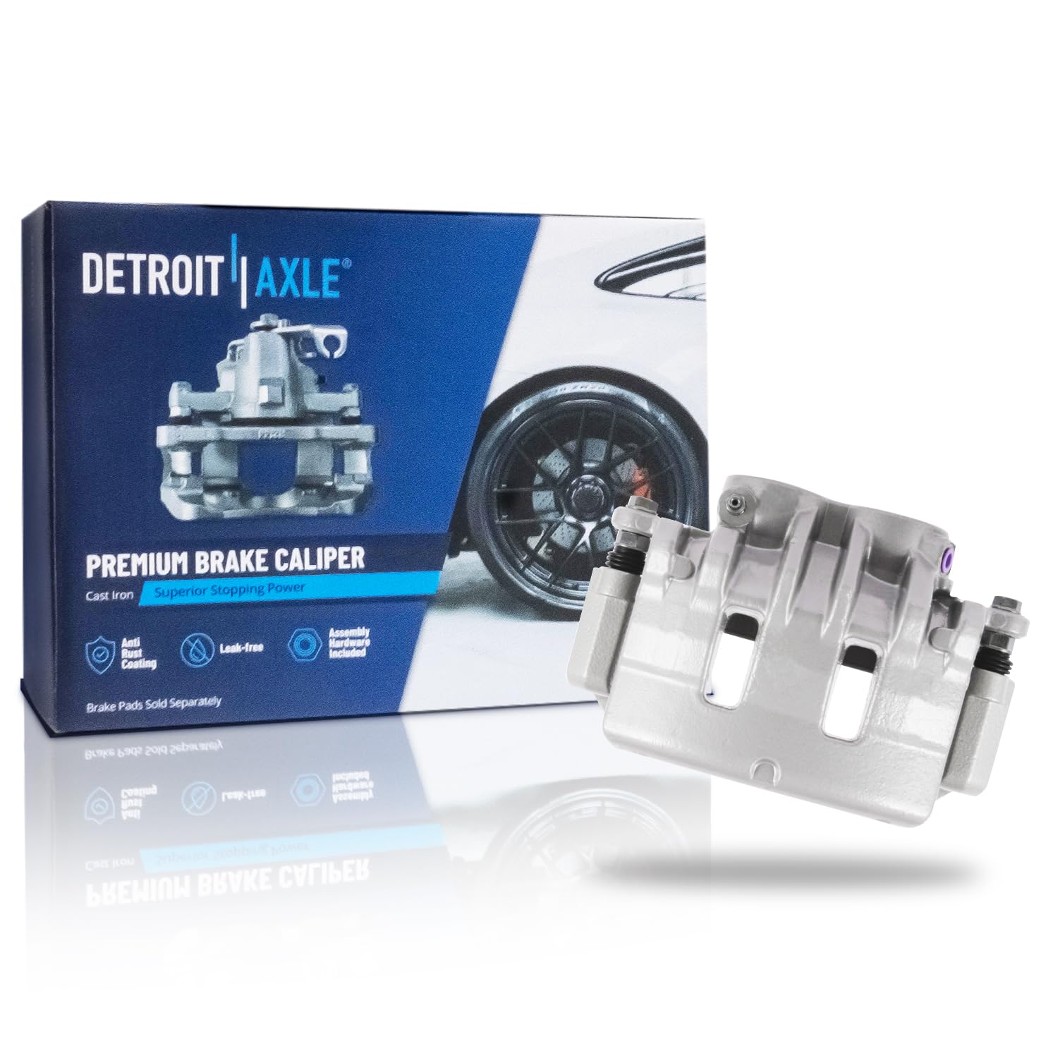 Detroit Axle - Front Right Brake Caliper for 2009 2010 2011 Cadillac STS