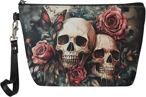 Miniatura 10 de Bolsa de cosméticos para adolescentes, bolsa de almacenamiento de artículos de tocador con asa portátil, bolsa de maquillaje hipster, Van Gogh