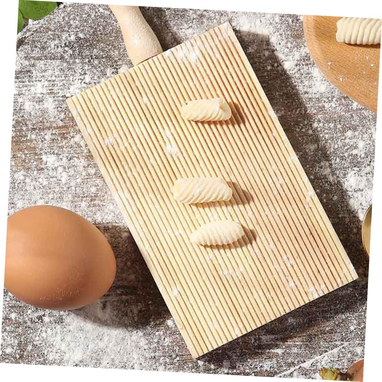 Pasta Board Convenient Kitchen Gadget for Homemade Pasta Space-saving Design Wood Material for Crafting image 3