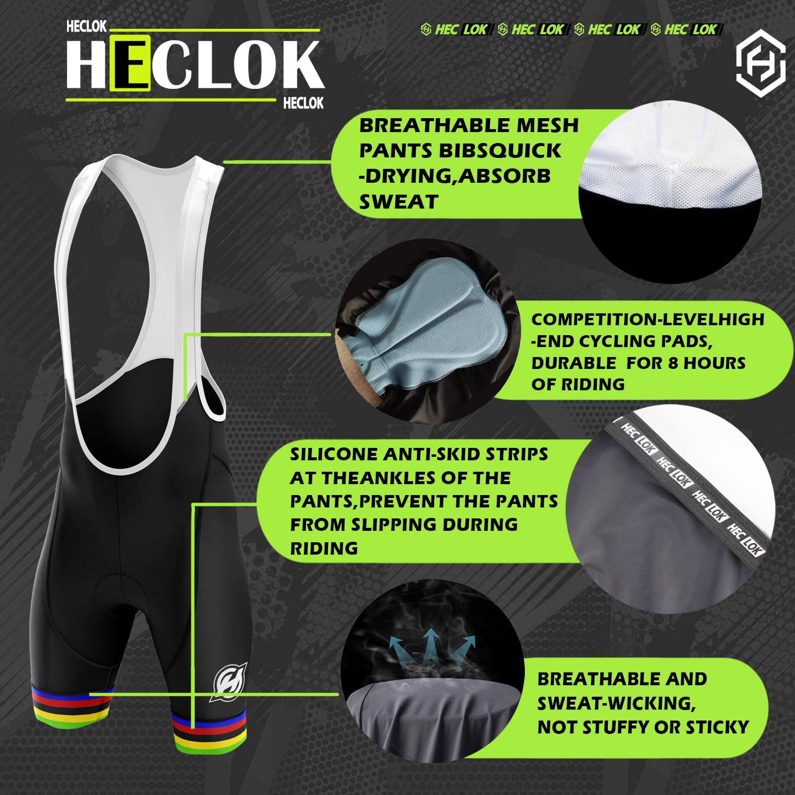 Traje Ciclismo Hombre Verano Maillot Bici MTB Manga Corta Pantalones Cortos 9D Gel Acolchado Incluye Guantes Gafas