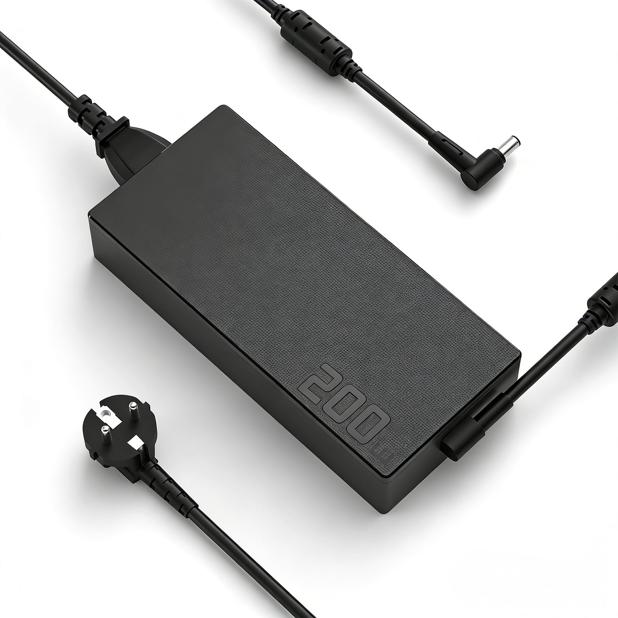 Chargeur 200 W 150 W pour Asus Vivobook Pro 15 OLED Vivobook Pro 15 OLED Q533M Q533MJ Q543 Q543MJ Q543MV N6506CU N6506 20 V 10 A A20-200P1A ADP-200JB D 4 ,5 * 3Adaptateur d'alimentation 0 mm