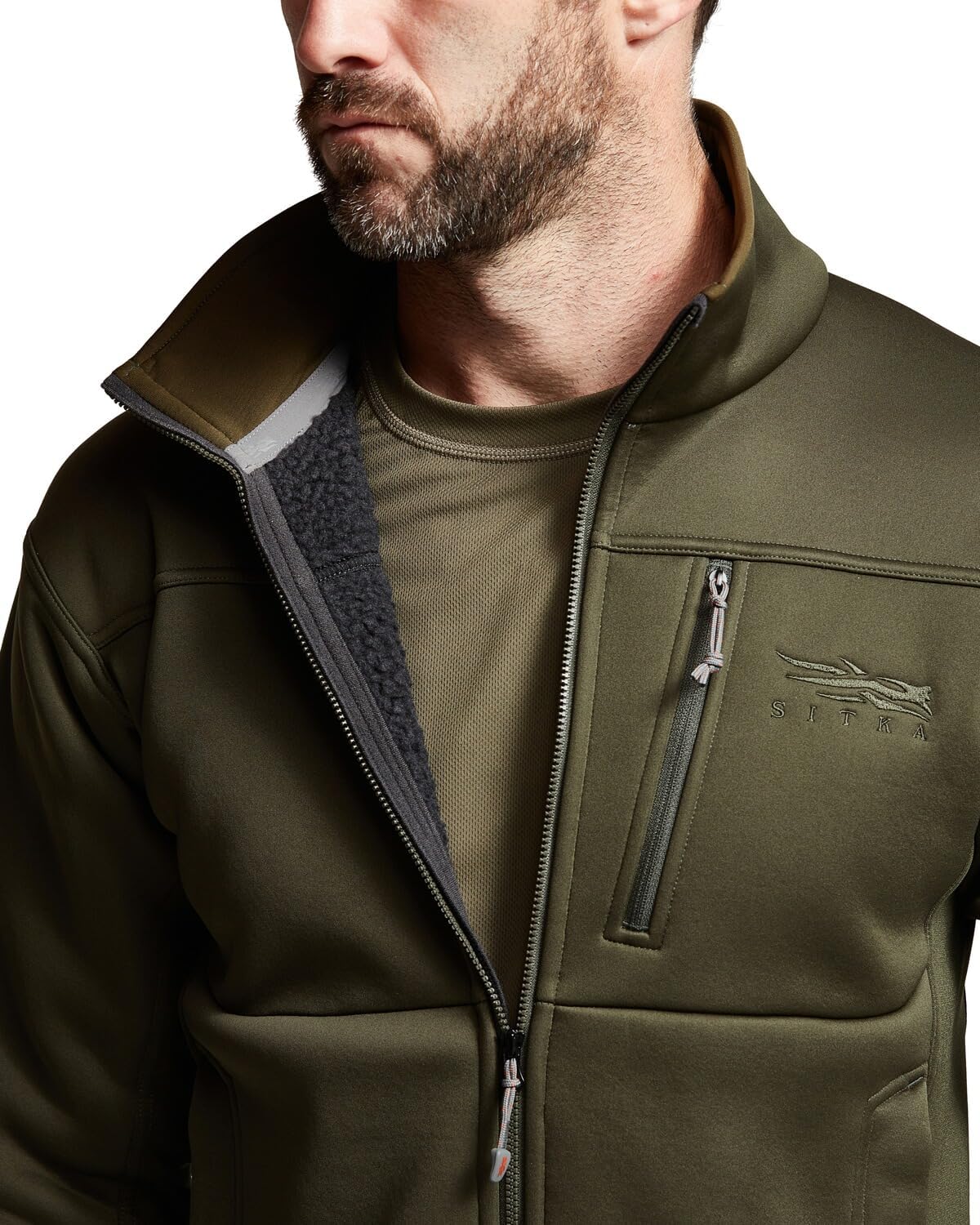 SITKA Traverse Jacket - Heavyweight Breathable Fleece Hunting Mens Jacket - Image 3