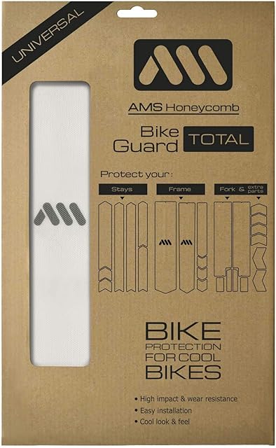 All Mountain Style Unisex osłona ramy o strukturze plastra miodu z wysokim uderzeniem