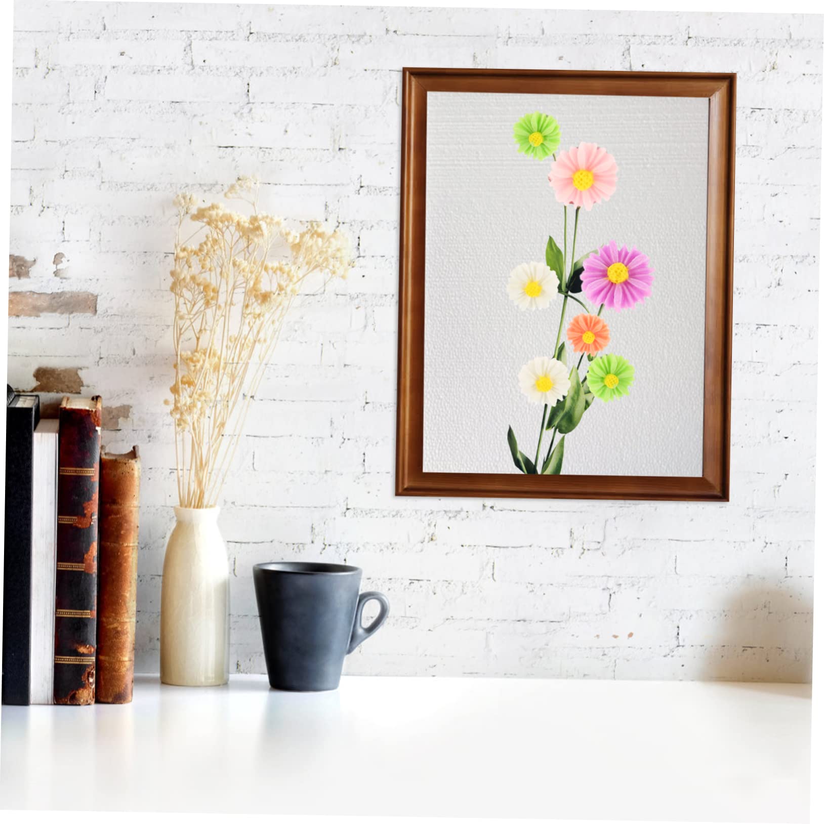 Operitacx 180stücke Bunte Daisy Pushpins Kreative Daumenstecker Für Pinnwände Für Kunst Und Handwerk Leicht Und Praktisch Für Geografieunterricht Und Fotoanzeigen