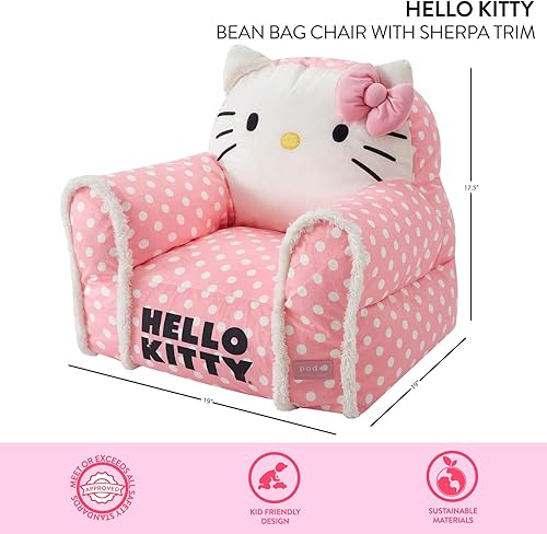 Miniatura 31 de Idea Nuova, Paw Patrol - Puf tipo sillón con diseño del personaje Skye, tamaño grande