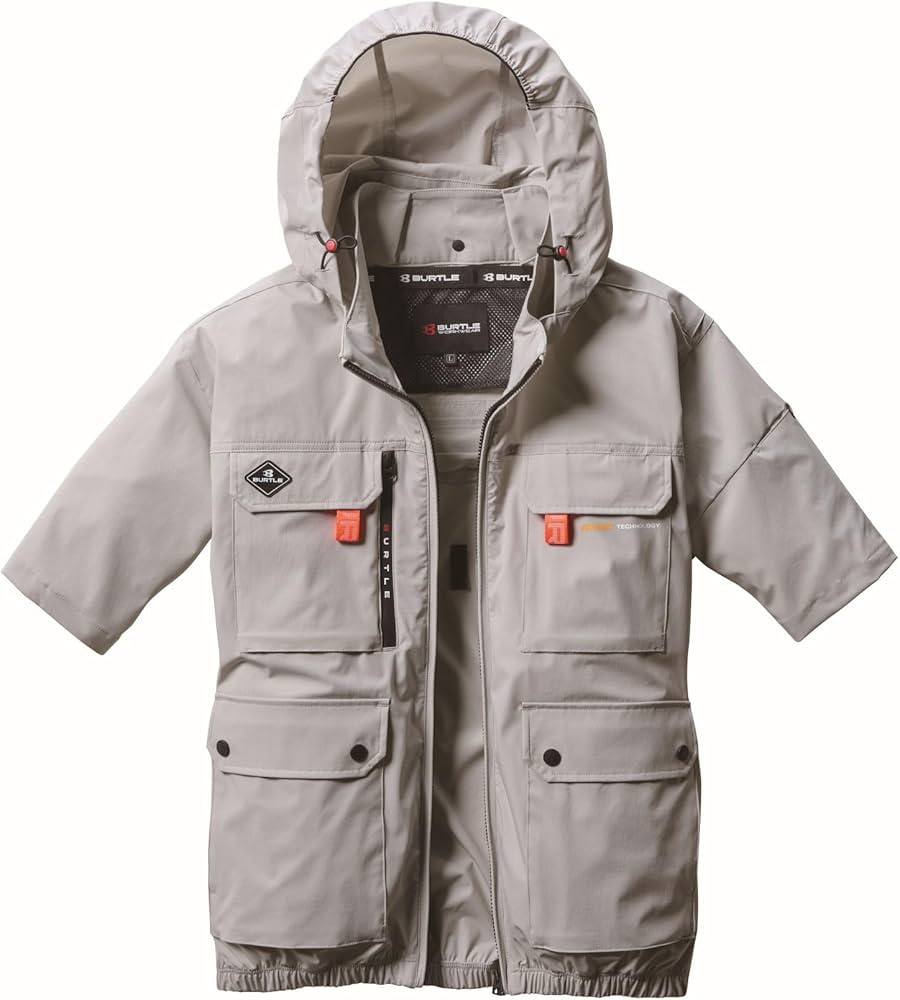 バートル　AC2036 アッシュグレー　XLサイズ　空調服　半袖　フルセット バートル AC2036 アッシュグレー XLサイズ 空調服 半袖 フルセット