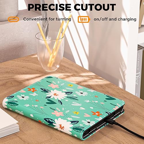 Miniatura 6 de VORI Funda con soporte para Kindle Paperwhite (11 generación-2021) y Kindle Paperwhite Signature Edition, funda protectora inteligente de piel