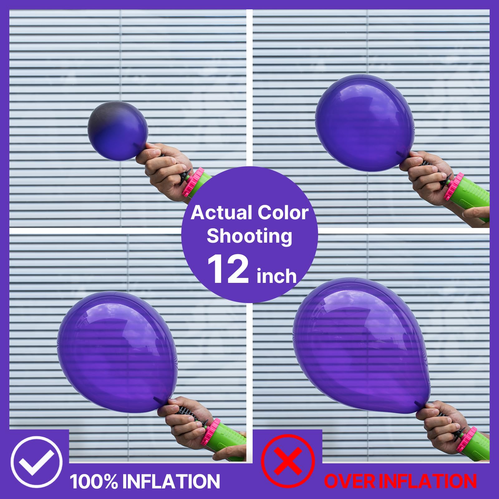 Purple Balloon Arch Kit - 142 Balloons FREE SHIPPING -3