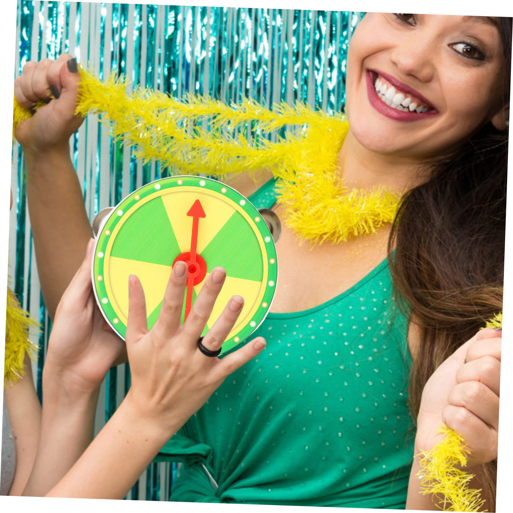 FOYTOKI Fortune Wheel Practical Prize Wheel Boys and Girls Party Games Carnival Activities