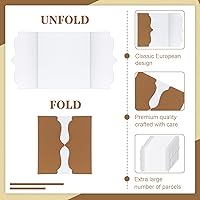 Vista 5 de Geyee 20 tableros de póster triples a granel de 36 x 48 pulgadas, resistente tablero de presentación blanco para ferias de ciencias autónomas