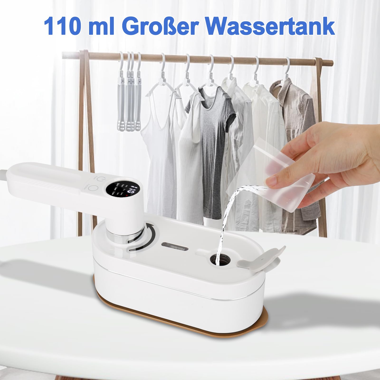 Generic Mini Fer A Repasser A Vapeur 700W Pliable Pour Voyage Generic Mpg808129