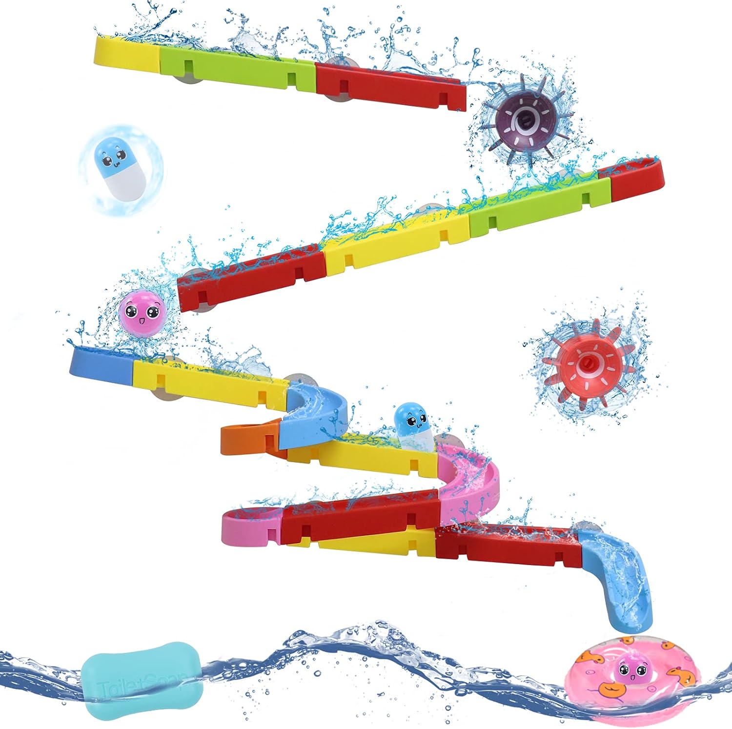 GARIOUANS Badespielzeug Wal - Aufziehschwimmspielzeug Für Kinder