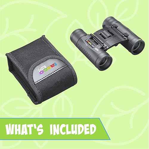 Vista 10 de Tasco Kids Binoculars 8x21, Compact Binoculars for Kids Ages 3-12, Great for Adventures, Hiking, Camping, Travel, Bird Watching