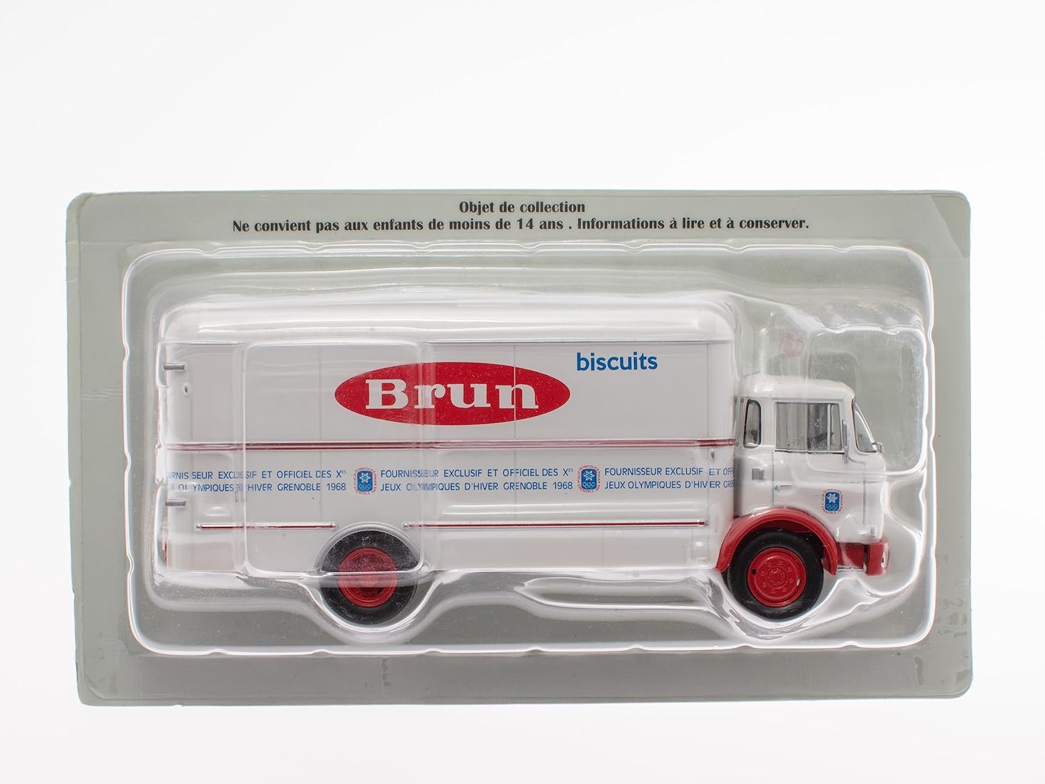 OPO 10 - Truck 1:43 Compatible with Berliet GAK Van - Biscuit Brown - BER68