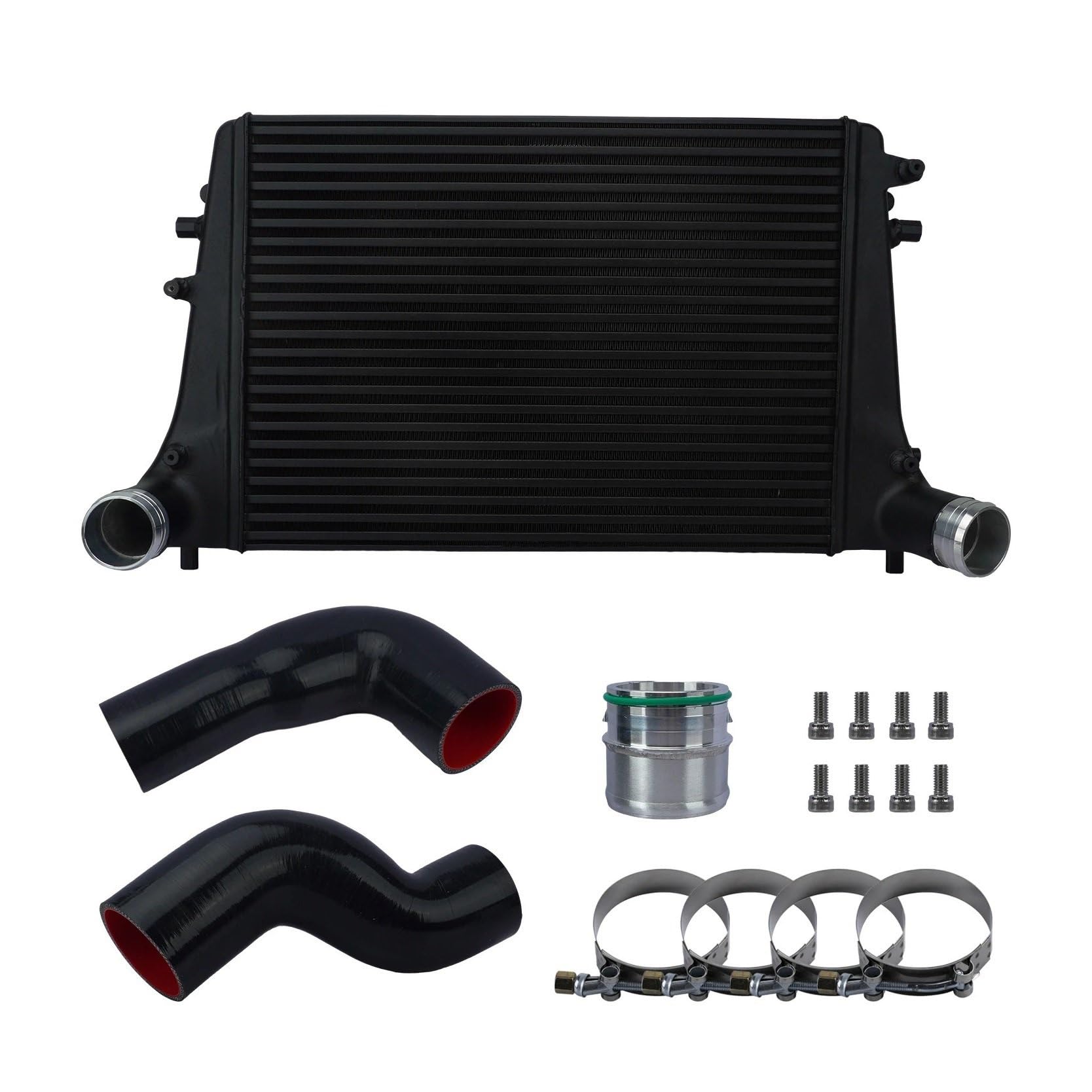 Turbocharged Intercoolers Fit for A3 S3 TT TTS 06-2010 for MK5 MK6 GTI 08-13 for Passat B6 B7 1.8T 2.0T Radiator Turbo Intercooler Kit