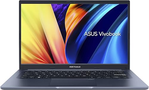 ASUS VivoBook 14 - Laptop delgada, pantalla FHD de 14 pulgadas, CPU Intel Core i3-1215U, gráficos Intel UHD, RAM DDR4 de 4 GB, SSD de 128 GB, sensor disponible en Yaxa Colombia