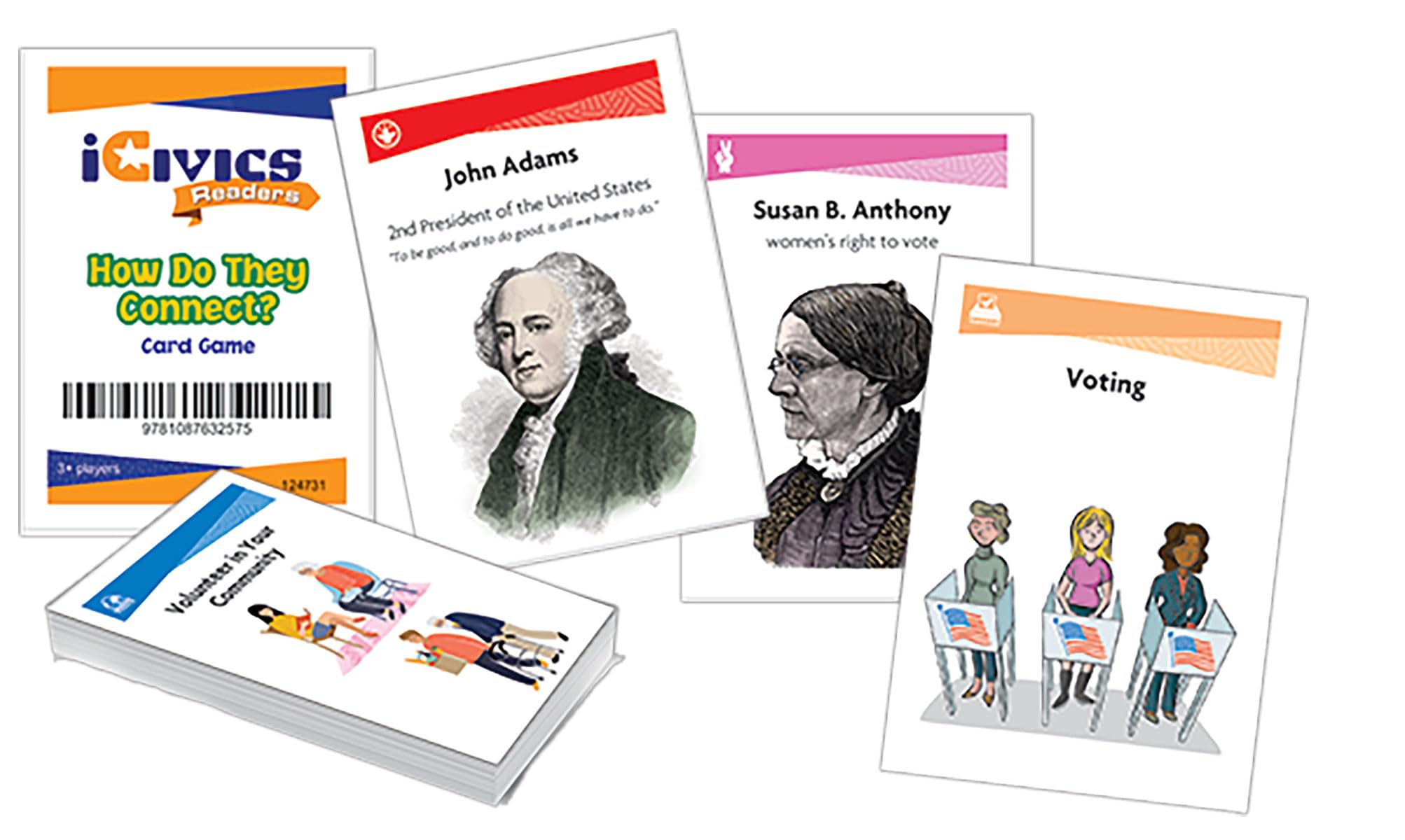iCivics: How Do They Connect? Game Cards